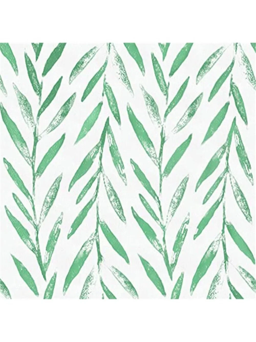 Green Leaf Peel and Stick Wallpaper Floral Wallpaper, 17.7inch x 118inch